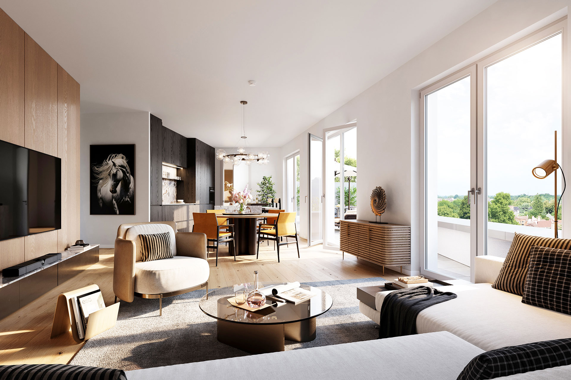 Wohnung Visualisierung